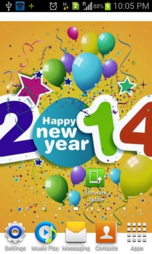 New year 2014 Wallpaper截图2