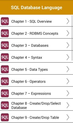 SQL Tutorial Full截图4