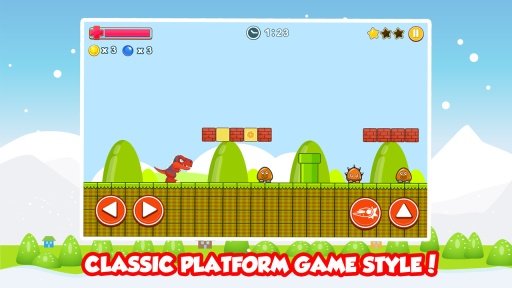 Dinosaur Run - Mario World截图2