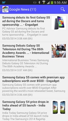 Samsung Galaxy S5 News截图3