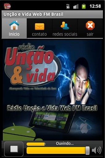Unção e Vida Web FM Brasil截图4