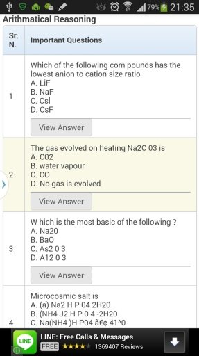 AIEEE JEE Chemistry Mock Test截图6