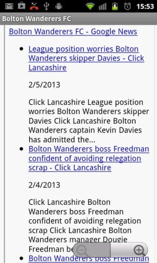 Bolton Wanderers FC News截图2