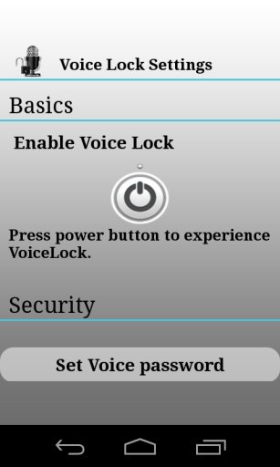 Voice Lock截图1