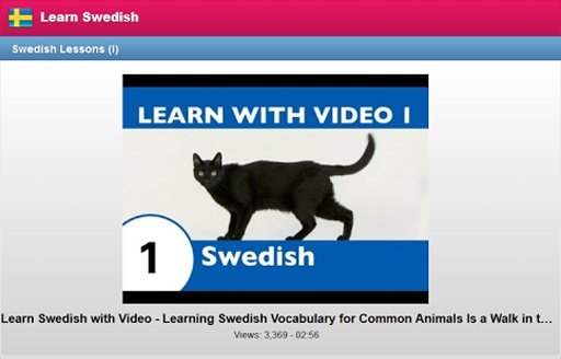 Learn Swedish Free截图1