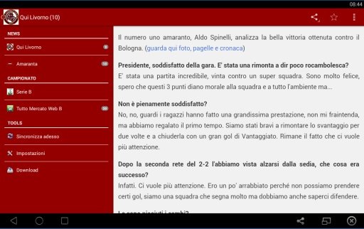 Livorno Calcio News截图1