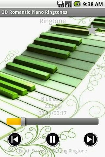 3D Romantic Piano Ringtones截图1