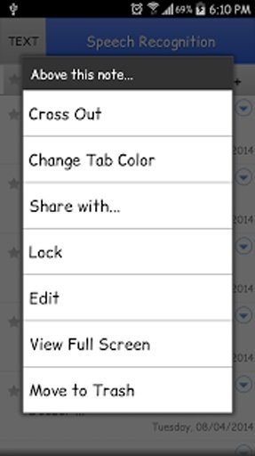 Speech NotePad截图6