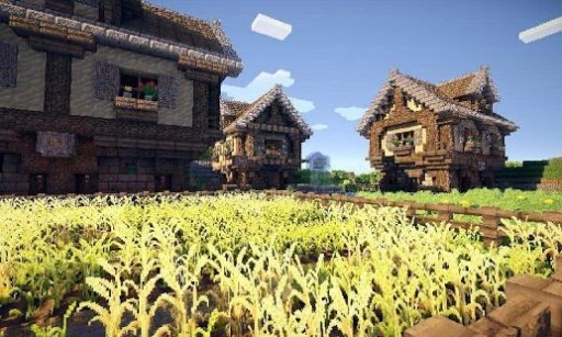 New HD Minecraft Village Wallpapers截图4