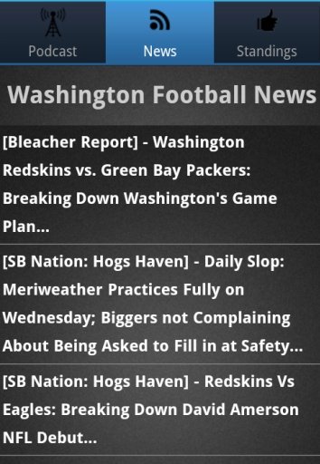 Washington Football FREE截图1