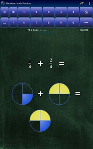 Blackboard Math: Fraction Demo截图4