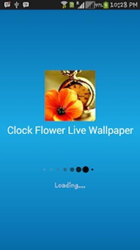 Clock Flower Live Wallpaper截图3