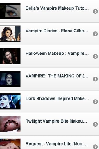 Vampire Makeup Tutorial Video截图4