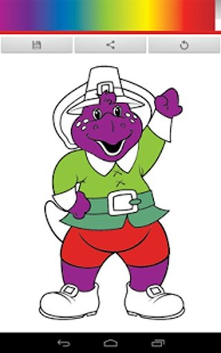 Barney Coloring for Kids截图6