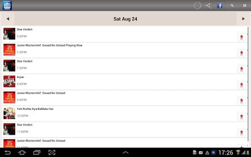Tvguide -tv guide india截图1