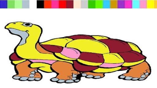 Giant Turtle Coloring Game截图1