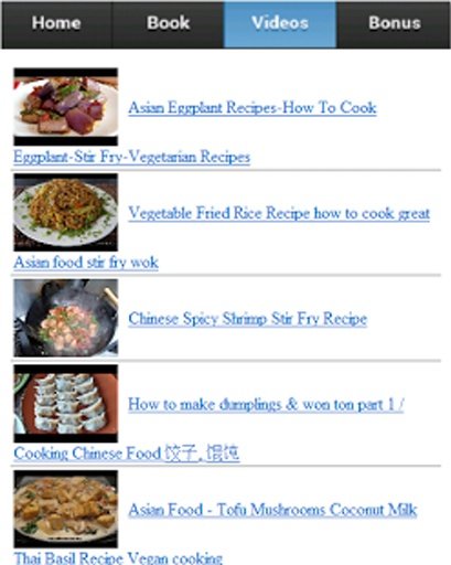 Asian Food Recipes截图4