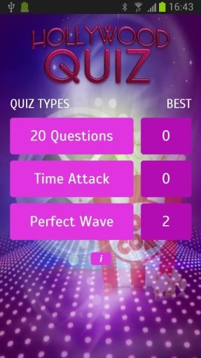 Quiz Apps: Hollywood截图3