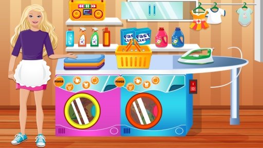 Baby Laundry Learning Game!截图2