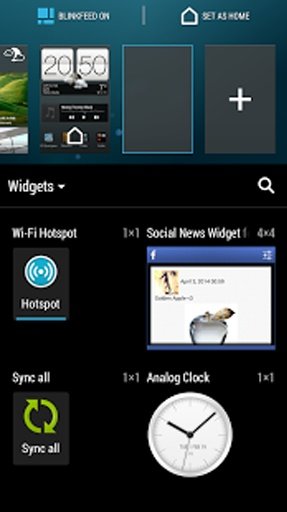 Social News Widget for Android截图7