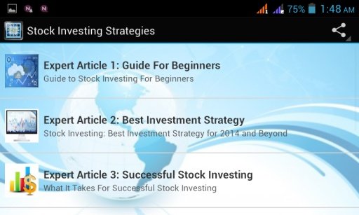 Stock Investing Strategies截图1