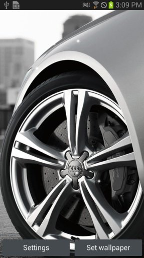 Audi S6 wheel Live Wallpaper截图4