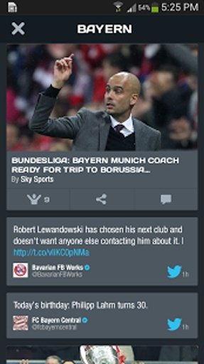 FC Bayern M&uuml;nchen Pro: FCB App截图2
