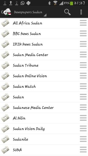 Newspapers Sudan截图1