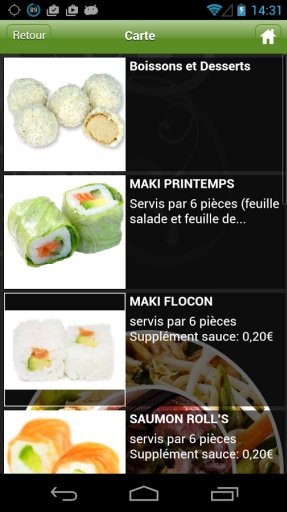 Au Sushi &amp; Wok截图1