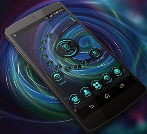 Cyan-HD Next Launcher 3D Theme截图3