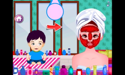 Cute Babysitter Spa Makeover截图4