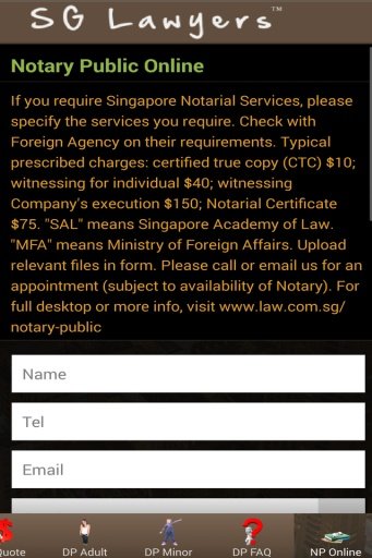 SG Lawyers Singapore截图3