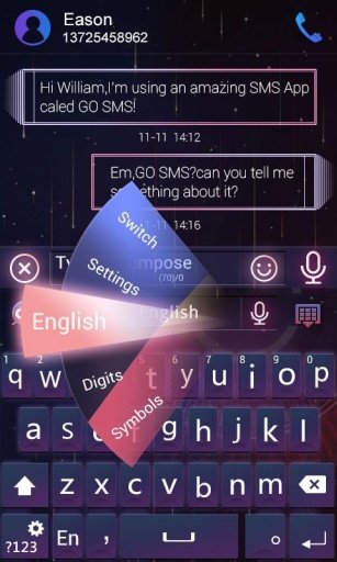 Stylish GO Keyboard Theme截图2