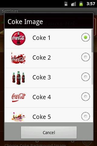 Coke Live Wallpaper截图3