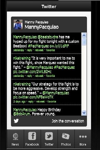 Manny Pacquiao Boxing Fan App截图3