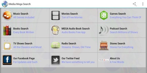 Media Mega Search Free截图2