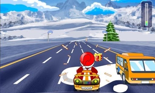 Santa Rider - Racing Game截图2