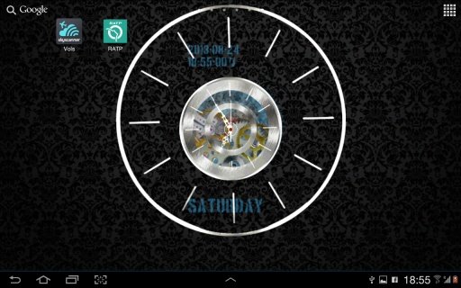 Clock HD Live wallpaper Lite截图5