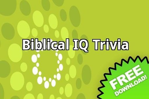 Biblical Iq Trivia截图1