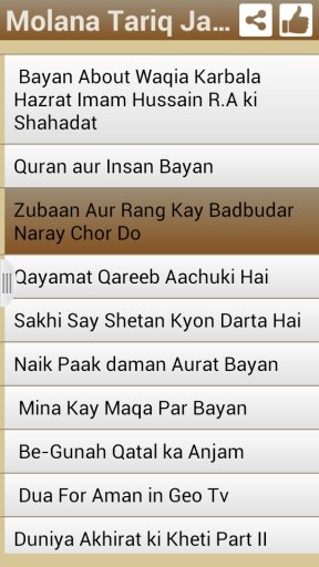 Maulana Tariq Jameel Bayans截图1