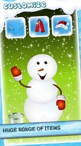 Snowman Maker Kids Game截图2