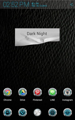 Dark Night Atom theme截图3