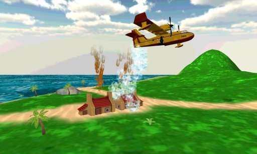 Airplane Firefighter 3D截图1