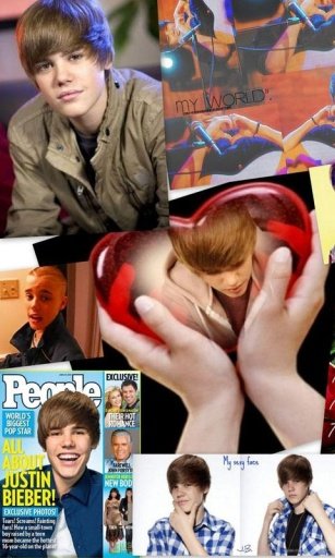 Justin Bieber Photo Collage截图7