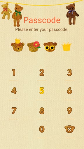 Hello Bear - KakaoTalk Theme截图5