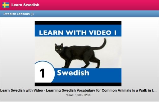 Learn Swedish Free截图10