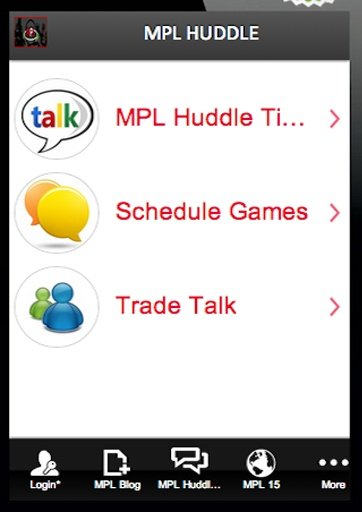 MPL HUDDLE截图1