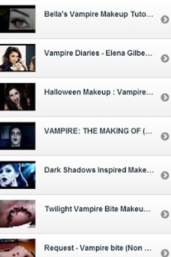 Vampire Makeup Tutorial Video截图5
