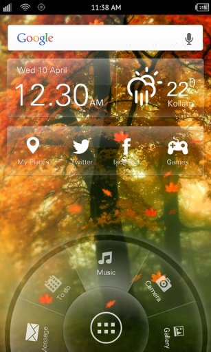 Autumn Live Wallpaper 3D截图3