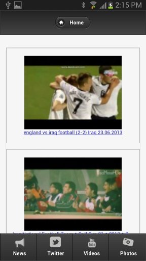 Iraq Football News截图3